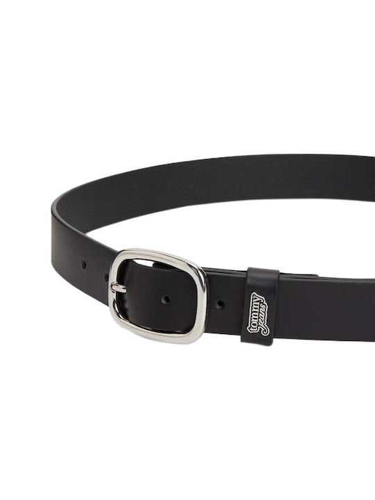 Tommy Hilfiger Leather Women's Belt Black