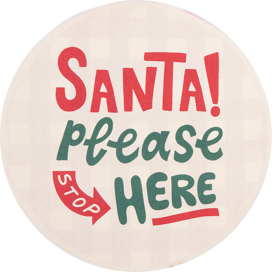 Nef-Nef Homeware Badematte Rund Santa Bitte 034000 Ecru Breite 70cm
