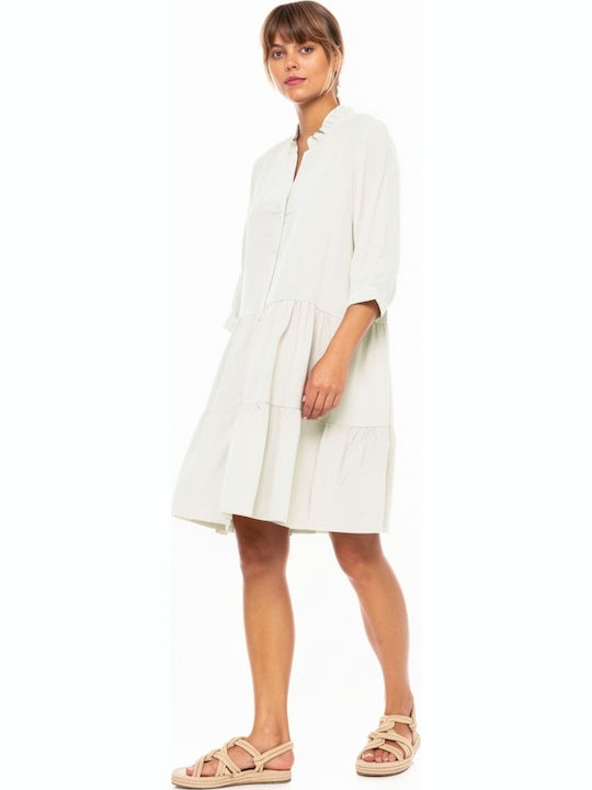 Pink Label Women's White Beach Caftan
