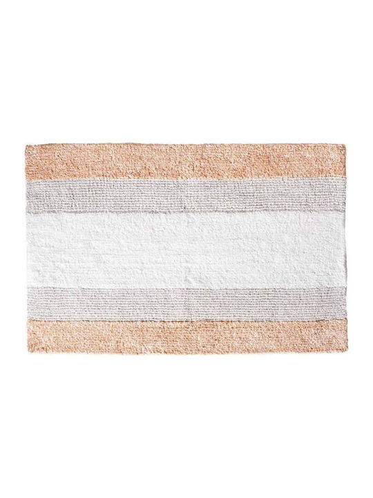 Guy Laroche Badematte Baumwolle Rechteckig Isolda 1127091114008 Coral 55x90cm