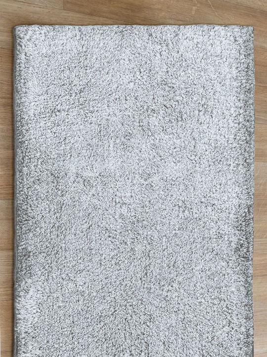 Palamaiki Πατάκι Μπάνιου Ξύλινο Bampa Silver 50x80εκ.
