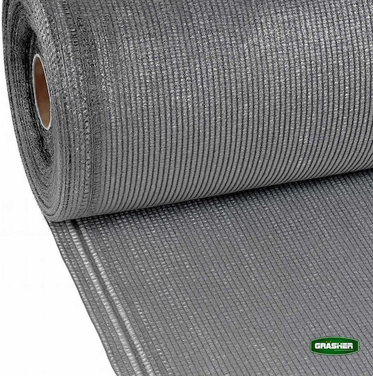 Grasher Δίχτυ Σκίασης Γκρι σε Ρολό 1.5x50m 180gr/m²