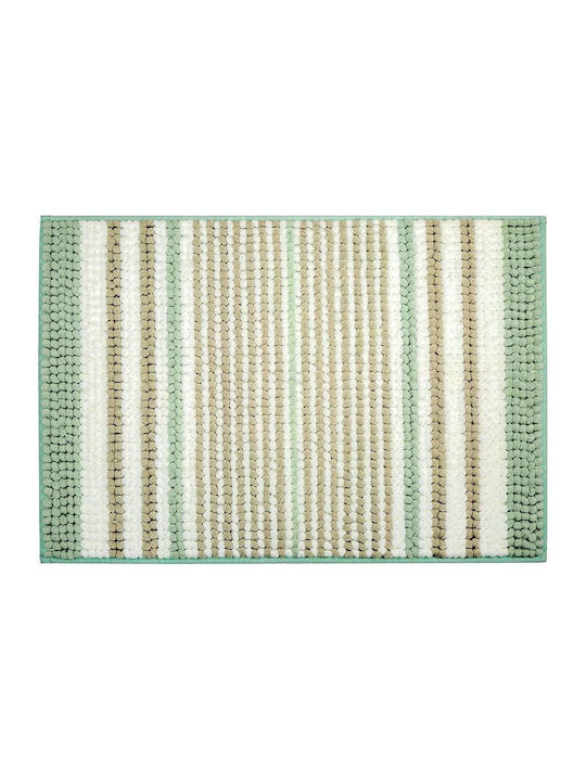 Kleine Wolke Rutschfest Badematte Synthetisch,Polyester/Cotton/Leather Rechteckig Bola 9143685539 Green 55x65cm