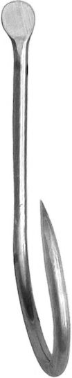 Shimatsu Bent Fishing Hooks 4310 25 Units Nickel No6