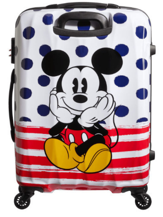 American Tourister Disney Legends Kids Medium Hard Suitcase Mickey with 4 Wheels Height 65cm