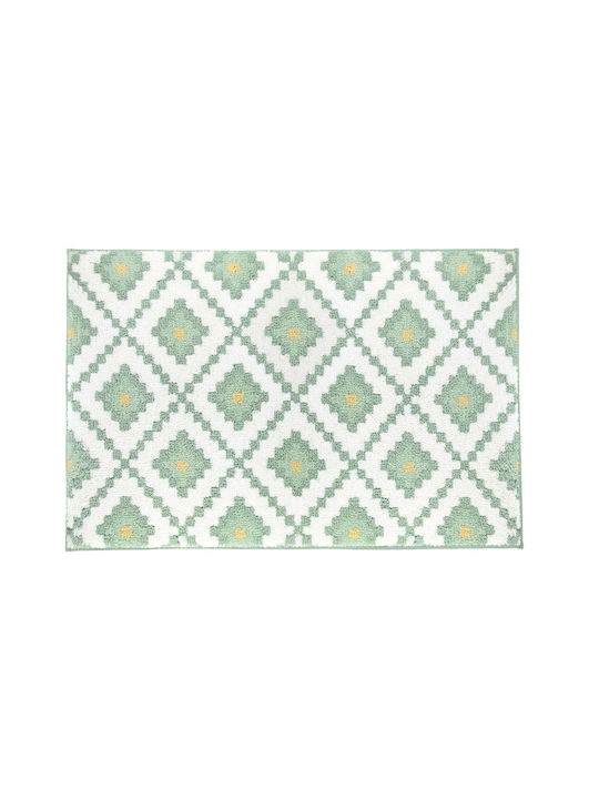 Kleine Wolke Badematte Synthetisch,Polyester/Cotton/Leather Platz Alhambra 9174685360 Grün 60x100cm