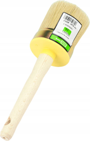 Round Brush Gold 70