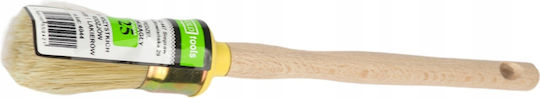 Round Brush Gold 25