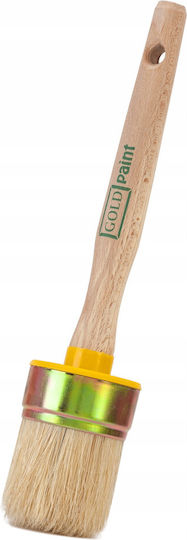 Round Brush Gold 25