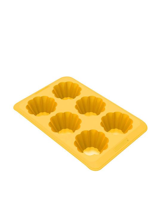 Luigi Ferrero Φόρμα Ζαχαροπλαστικής για Cupcakes/Muffins από Σιλικόνη 6 Θέσεων 19x29.5x4εκ.