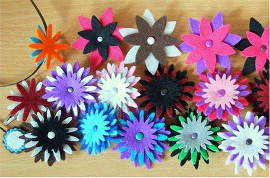 Dekorative Felt 20 X 30 Cm Hell Lila 1 Stk