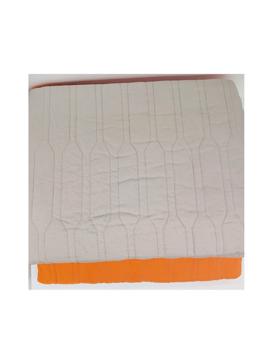 Guy Laroche Zalla Покривало Единично Микрофибър Orange 170x250см