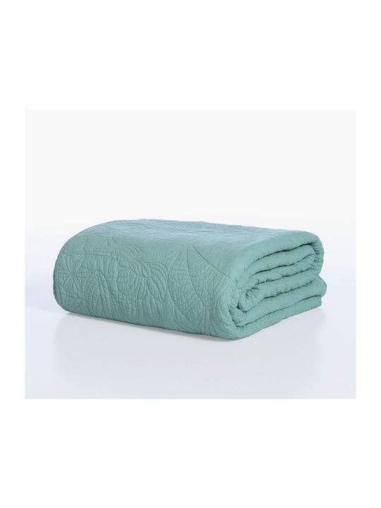 Nef-Nef Homeware Charisma Κουβερλί Υπέρδιπλο Green 230x240cm