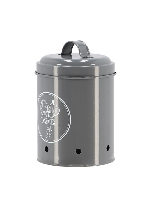 Esschert Design Βάζο Γενικής Χρήσης με Καπάκι Γκρι 1150ml