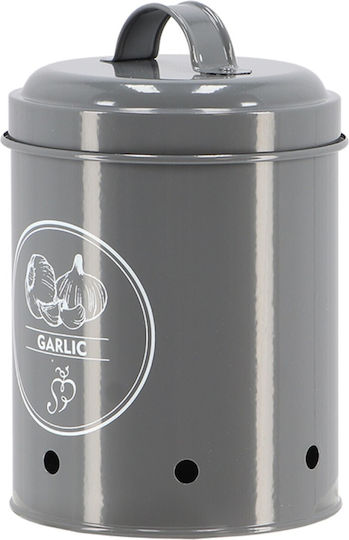 Esschert Design Βάζο Γενικής Χρήσης με Καπάκι Γκρι 1150ml