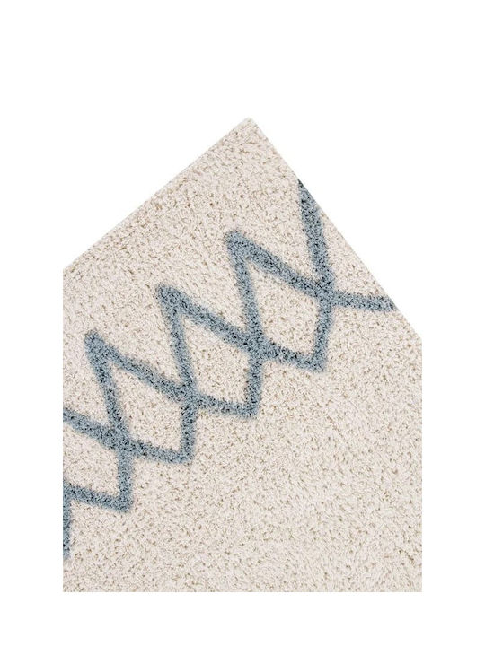 Lorena Canals Atlas Handmade Kids Rug Cotton Beige 120x160cm