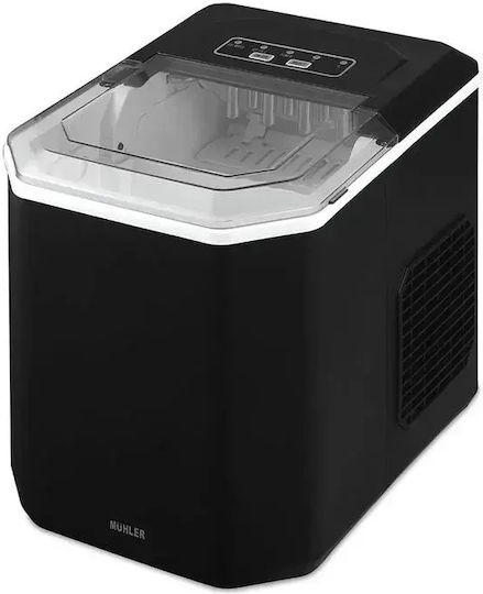 Muhler MI-1509B Ice Machine with Spraying System with Daily Ice Making Capacity 15kg