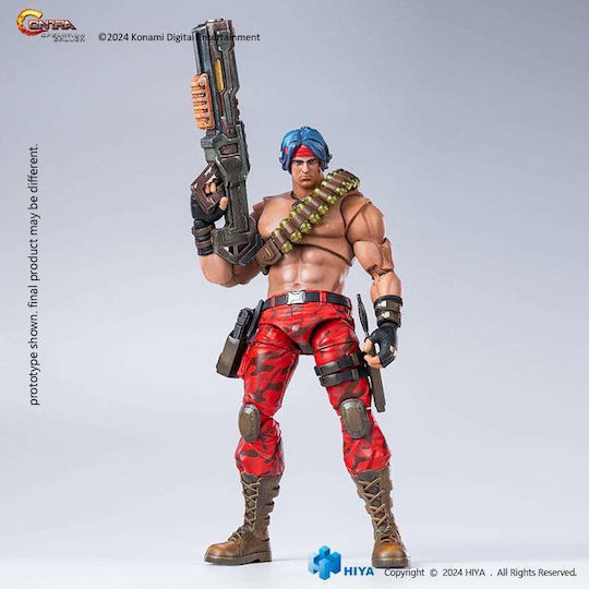 Hiya Toys Contra Operation Galuga Exquisite Basic Lance Bean Action Figure