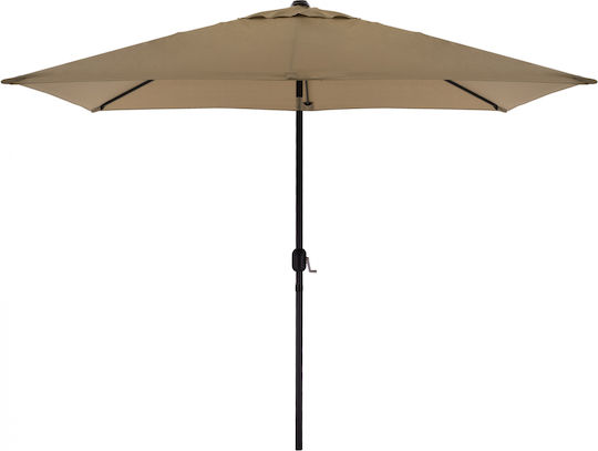 HomeMarkt Cambell Replacement Umbrella Fabric Brown 1.8x2.7m