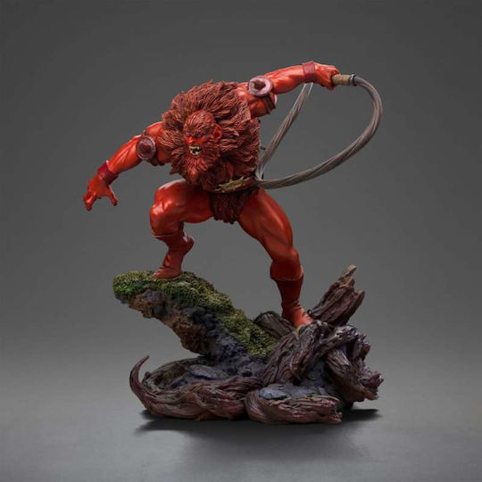 Iron Studios Masters of the Universe Red Beast Man Exclusive 2024 Figure in 1:10 Scale