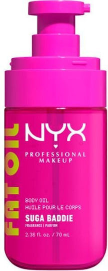 NYX Professional Makeup Fat Oil Körper Öl Suga Baddie 70ml