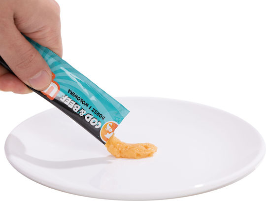 Creamy Pasta Treat Cats Cod Beef Purrcream Uniq Pets 15g