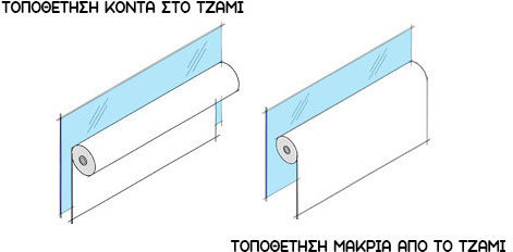 Sidi Home Plast Щори Ролета Общо затъмнение Сив Ш100xВ210бр Ε-2524