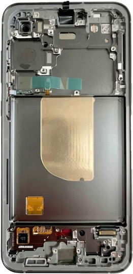 Ecran Original Samsung Galaxy S23 Fe Panou Amoled Touch cu Ramă Negru