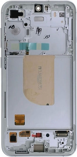 Samsung Original Screen Galaxy S23 Fe Amoled Panel Touch Frame Indigo