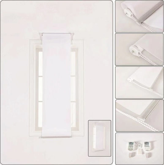 Tpster Roller Blinds White W60xH180cm 23763