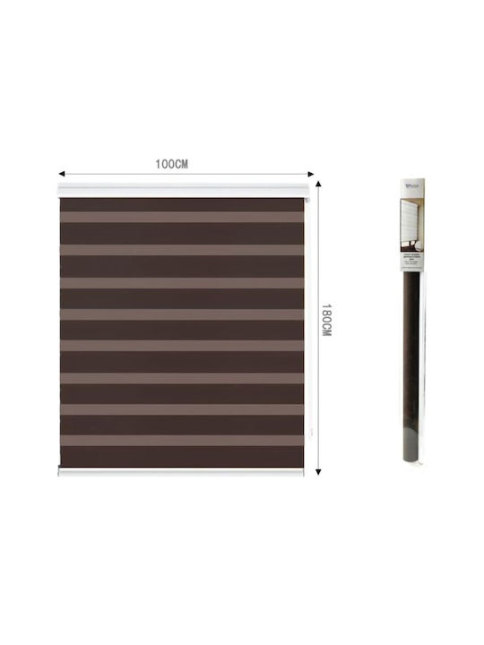 Tpster Jaluzele Rulou Semi-Blackout Maro L100xÎ180buc 36959