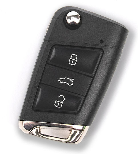 Telecomandă Cheie Auto Electronică VW Golf 7 HU66 3 Butoane