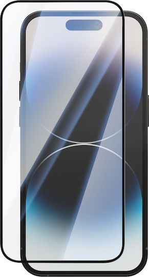 Avizar Displayschutzfolie Iphone 14 Pro Gehärtetes Glas 0,40mm Hohe Widerstandsfähigkeit Schwarz