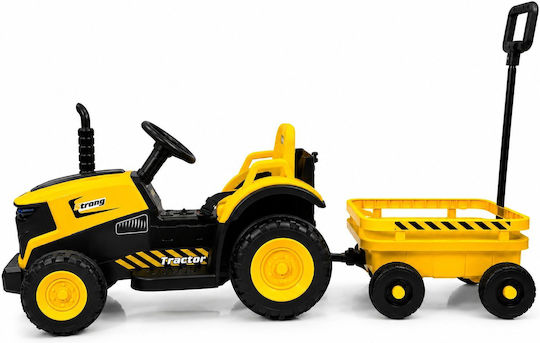 Kids Electric Tractor 12 Volt Yellow