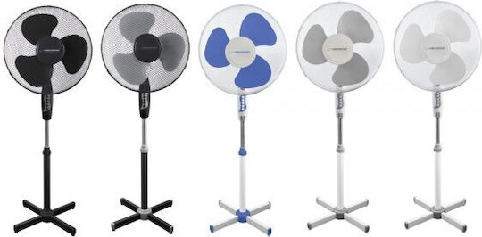 Esperanza Pedestal Fan 50W 40cm Diameter White