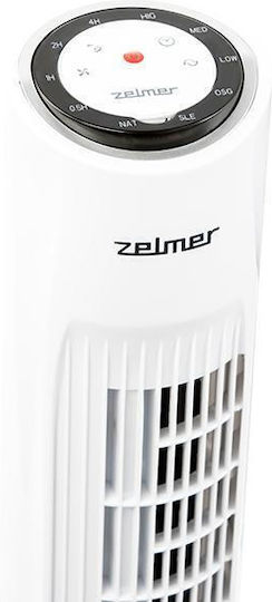 Zelmer Ανεμιστήρας Πύργος 45W Λευκός