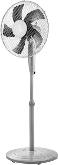 Estia Aeropulse Mit Rundem Sockel Ventilator 50W Lüfterdurchmesser 40cm Graue