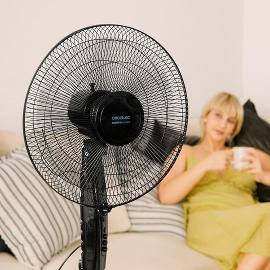 Cecotec EnergySilence 515 MaxFlow Pedestal Fan 45W 40cm Diameter Black