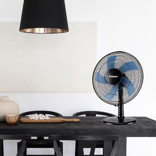 Primo PRTF-80444 Tabletop Fan 50W Diameter 40cm Black