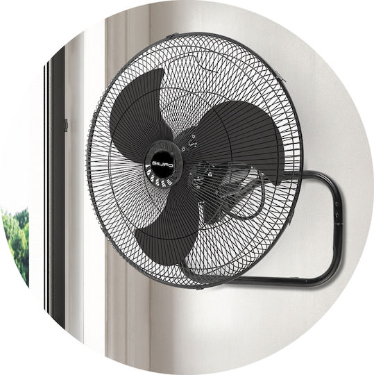 Silifo Pedestal Fan 90W Fan Diameter 45cm Black
