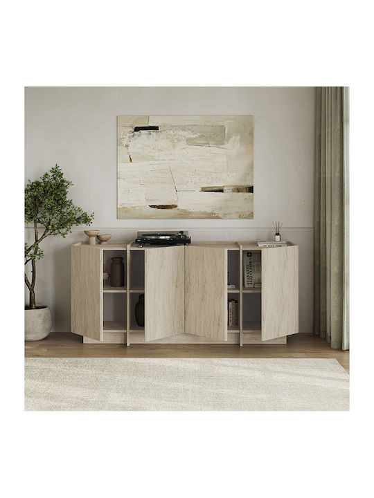 Dorma Sideboard Holz GP037-0293 2 Ecru 180x45x80,2cm