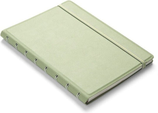 Filofax Σημειωματάριο Σπιράλ A5 Ριγέ με Λάστιχο Πράσινο