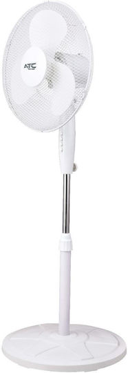 ATC ATC Pedestal Fan 50W Fan Diameter 40cm White