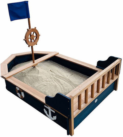 Sandkasten Spielzeug Piratenschiff Blau Für 3+ Jahre