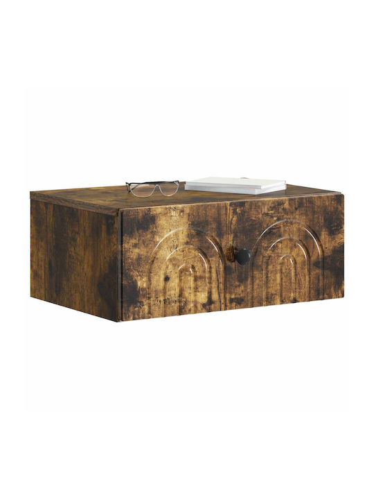 Wooden Brown Bedside Tables 2 Pieces 49x34.5x20cm