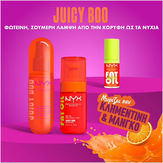 NYX Professional Makeup Fat Oil Körpernebel Saftiger Boo 80ml