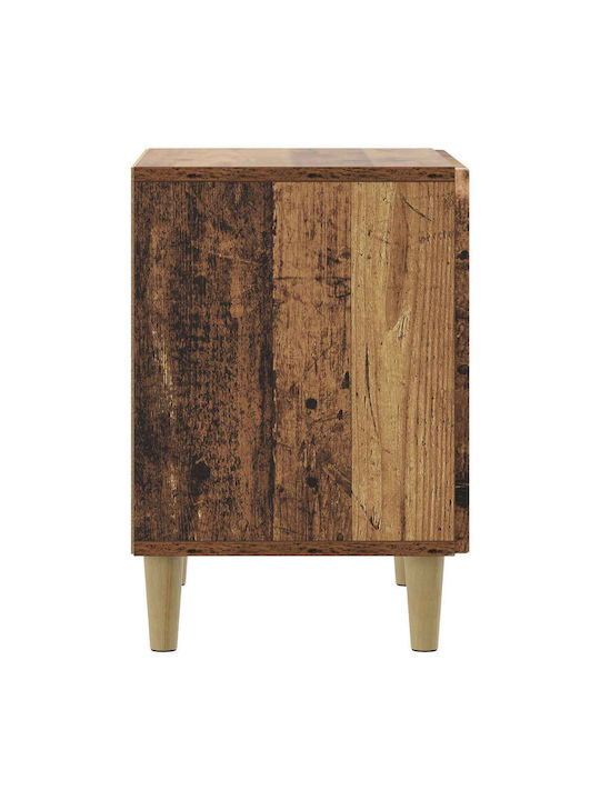Wooden Brown Bedside Table 43x34.5x50cm