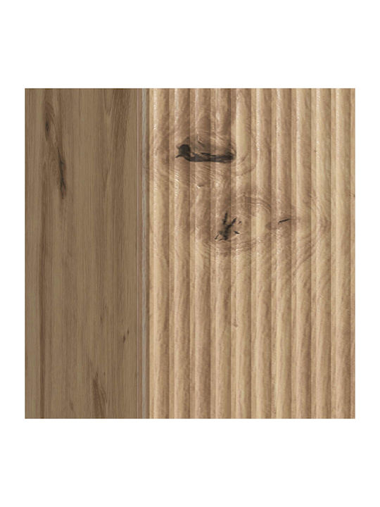 Wooden Bedside Table Brown 43x34.5x50cm
