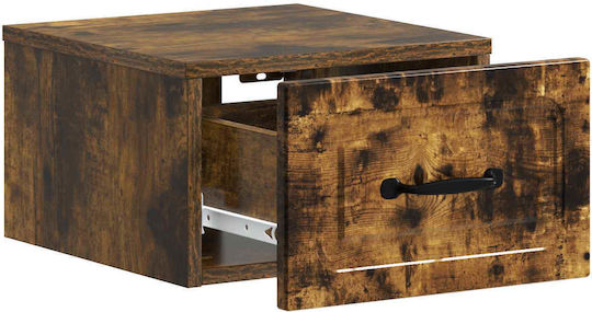 Wooden Bedside Tables Brown 2 Pieces 34.5x33x20cm