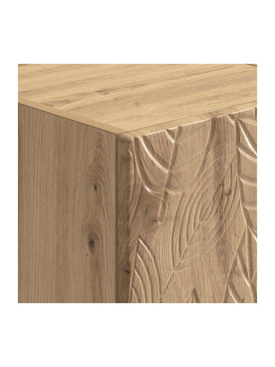 Nachttisch Holz Braun 43x39.5x66.5cm